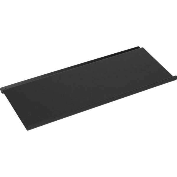 Obere Ablage ""S"" Linero MosaiQ, tiefschwarz B235 x T90 x H10mm, tiefschwarz