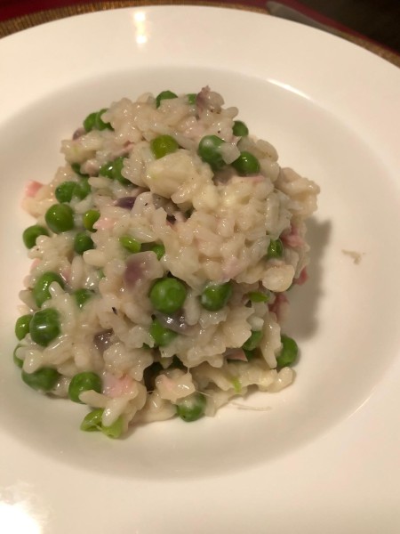 Risotto-mit-jungen-Erbsen