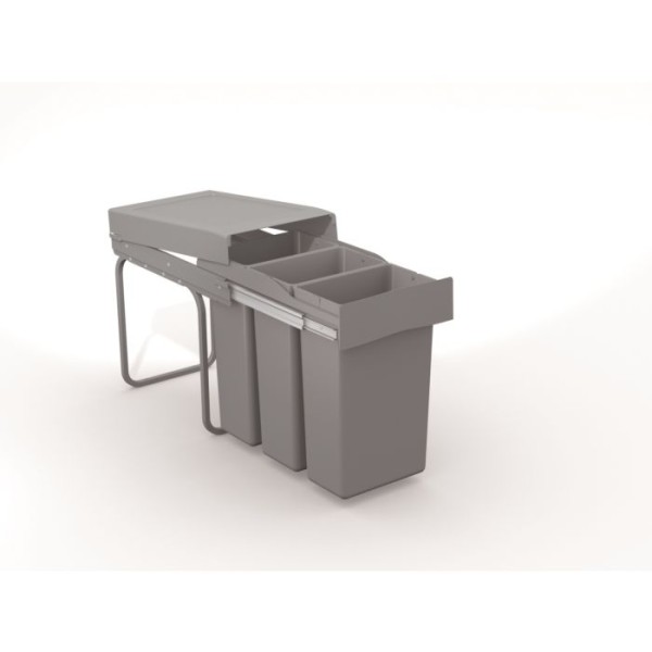 Abfallsammler Bio Trio 3x10 L mit Vollauszug