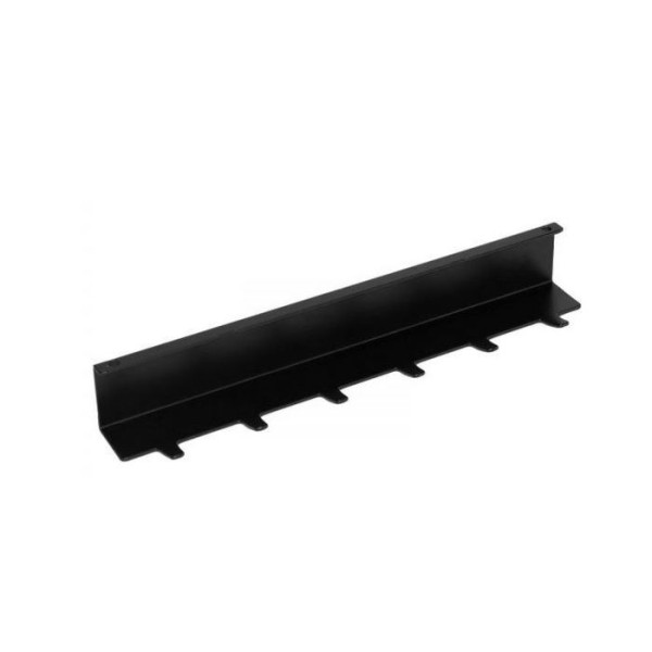 Hakenleiste 6Haken Linero Style, tiefschwarz B380 x T51 x H37,4mm