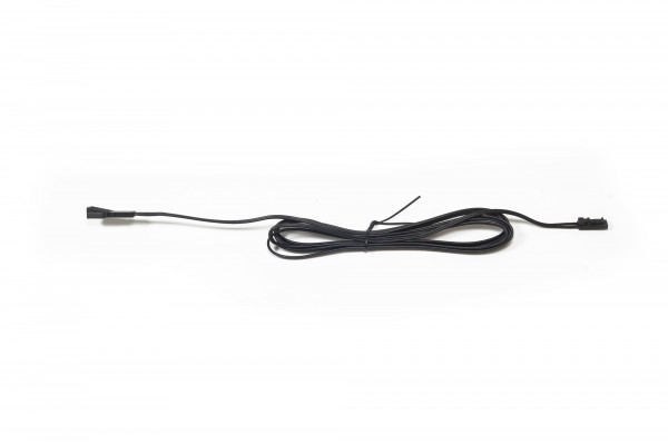 Verbindungsleitung LED Anschluss Kabel Verlängerungskabel 12 V Stecker Buchse 1800 mm schwarz