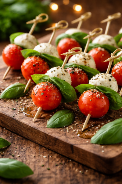 Caprese-Spiesse-kaltes-Fingerfood