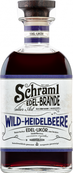 Wild-Heidelbeere 30% vol. 0,5 L
