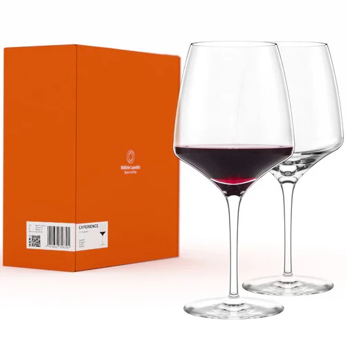 Experience Burgunderglas 2er Set aus Kristallglas