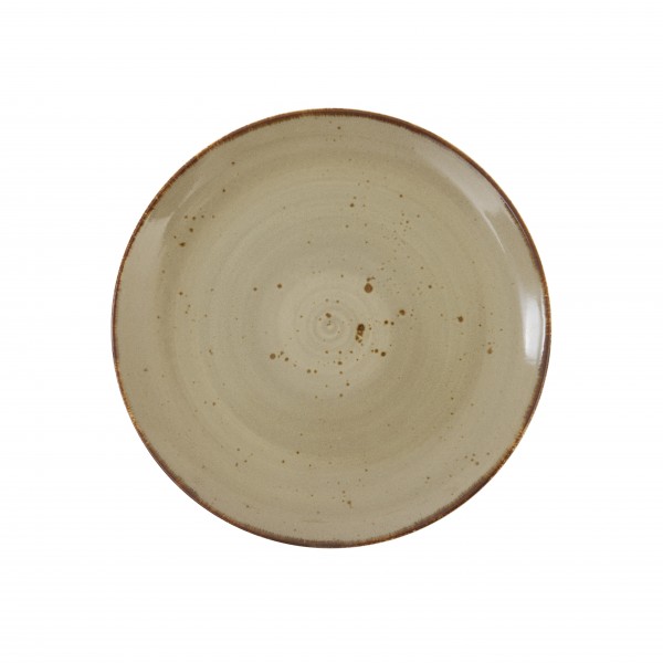 TC Erthe Shitake Coupe Plate 10.75" (27.5cm)
