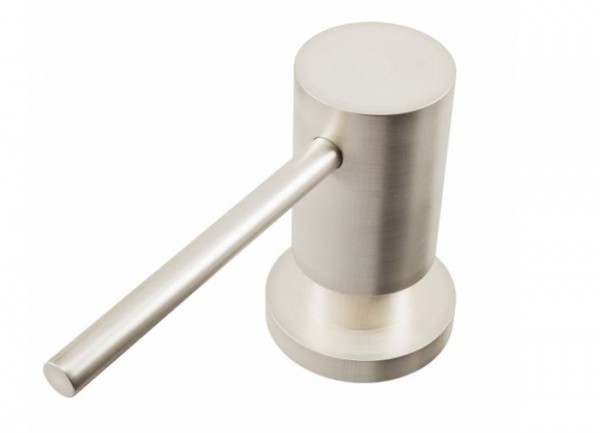 Einbau Seifenspender Spülmittelspender Bad Küche Spüle nickel brush