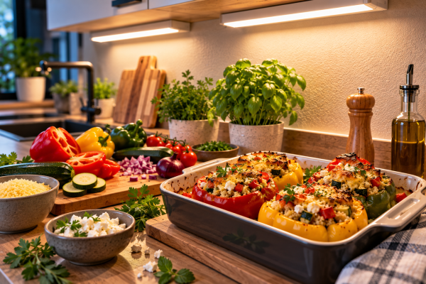 gefuellte-paprika-couscous-feta-unterbauleuchten-kueche-jpg