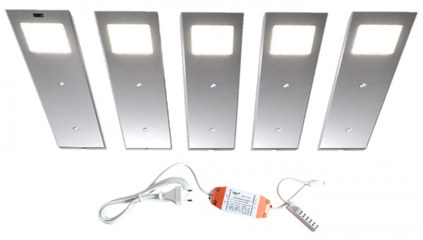 LED-ANGELO 5er-Set inkl. Trafo + Sensor