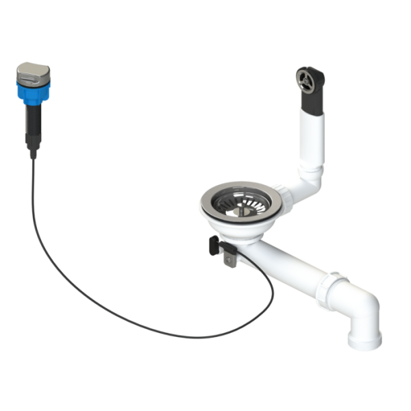 Ab-/Überlaufgarnitur ohne Excenter – passend für Victory Granitspülen S580 & S780