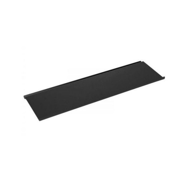 Obere Ablage ""M"" Linero MosaiQ, schwarz B350 x T90 x H10 graphitschwarz