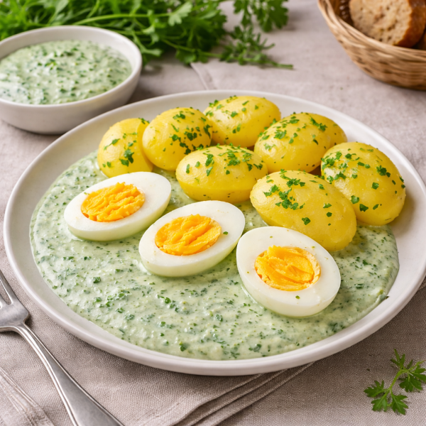 Grune-Sosse-mit-Salzkartoffeln-und-Ei