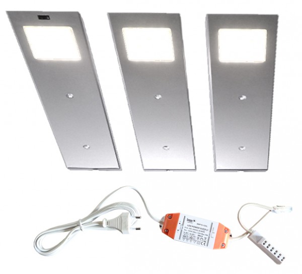 LED-ANGELO 3er-Set inkl. Trafo + Sensor