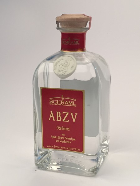 ABZV, Apfel-Birne-Zwetschge-Vogelb., 42% 0,5 L