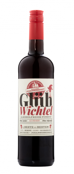 Glühwichtel alkoholfreier Punsch- Karton mit 6 Flaschen