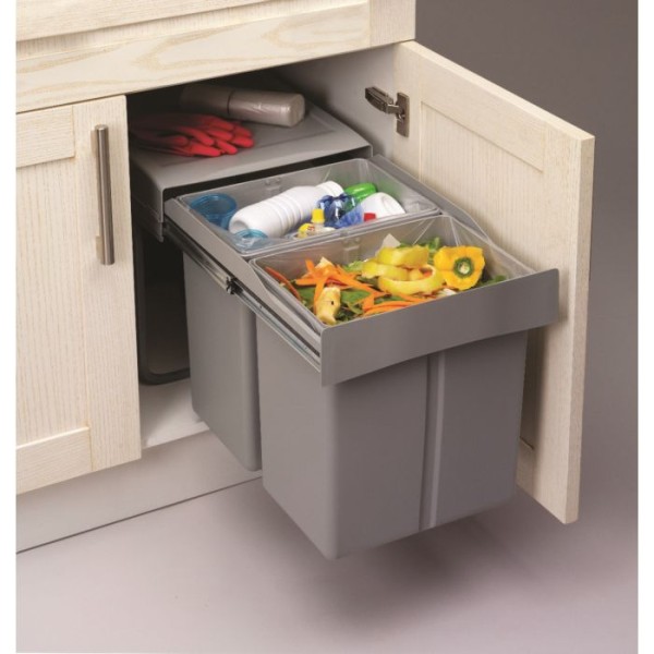 Double Master Maxi mit Vollauszug 42 Liter (2 x 21 Liter)