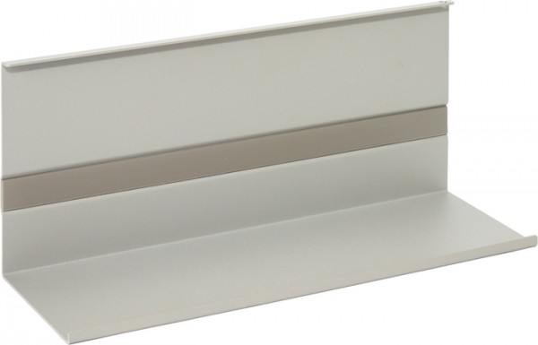 Universalablage Linero MosaiQ, grau B350 x T110 x H140 titangrau