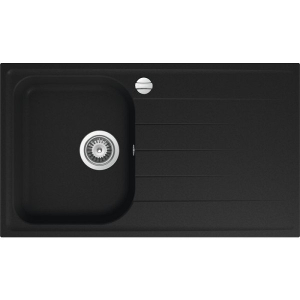 Granitspüle, deep black, ab 45er Unterschrank