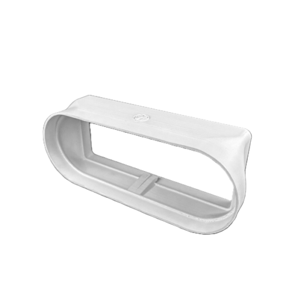 Adapter Flach Ø150 auf Bora-Abluftsystem Ø150