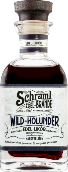Wild-Holunder 30% vol. 0,5 L-Edel-Likör-Karton mit 6 Flaschen