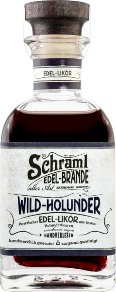 Wild-Holunder 30% vol. 0,5 L-Edel-Likör