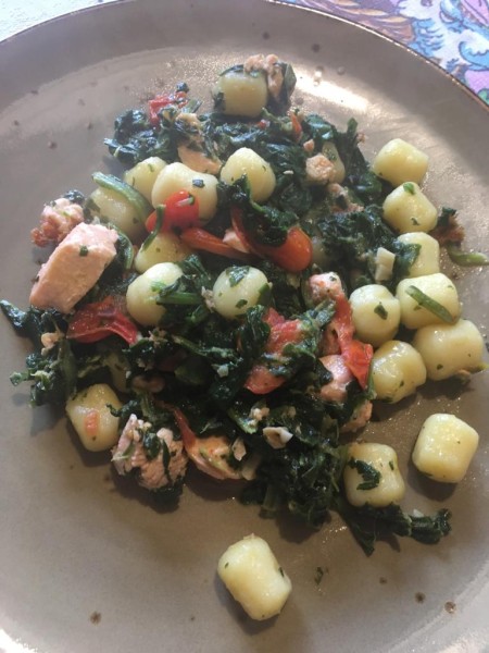 Gnocchi-mit-Spinat