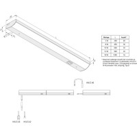 Vorschau: MODENA Anschlussleitung 2000 mm – für Unterbauleuchten Vorschau: MODENA Anschlussleitung 2000 mm – für Unterbauleuchten