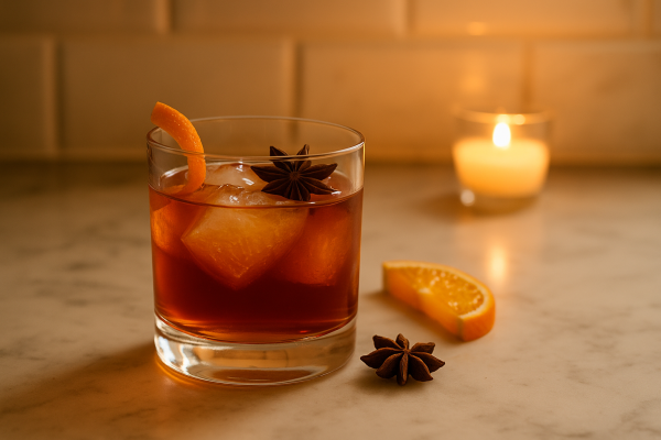 Winterlicher-Schlehengeist-Cocktail