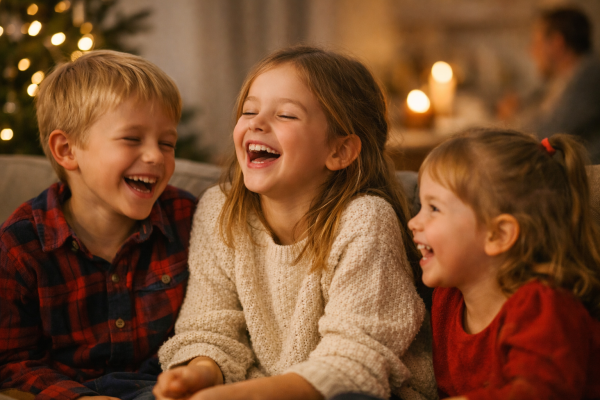 Heiligabend-mit-Kinderlachen