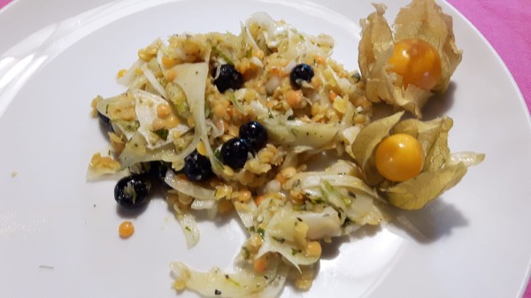 Linsensalat-mit-Heidelbeeren-und-Fenchel-2