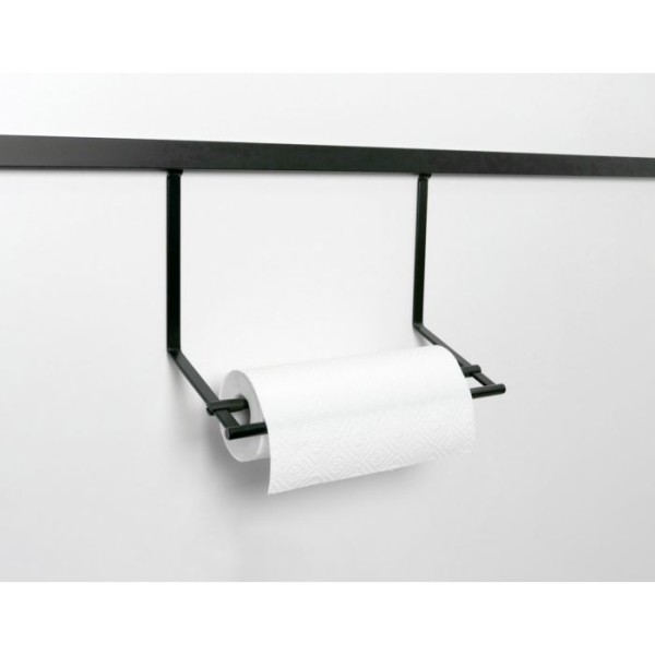 Papierrollenhalter Linero Style, tiefschwarz B352 x T150 x H255mm