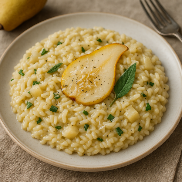 Birnenrisotto