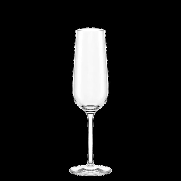 Sektglas Grandezza 6er Set aus Kristallglas 214 ml