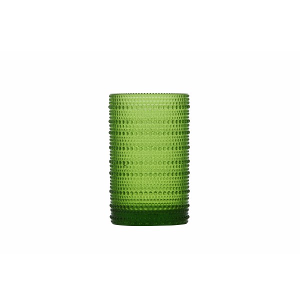 D&V Jupiter Fern Iced Beverage Glass 13oz (.35L) 7.5x12.5cm-Longdrink-Glas grün