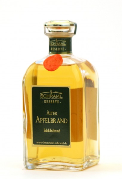 Alter Apfelbrand 43% vol. RESERVE 0,5 L