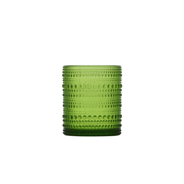 D&V Jupiter Fern DOF Glass 10oz (.30L) 7.5x9.5cm grünes Glas