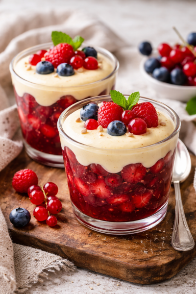 Rote-Grutze-mit-Vanillesauce