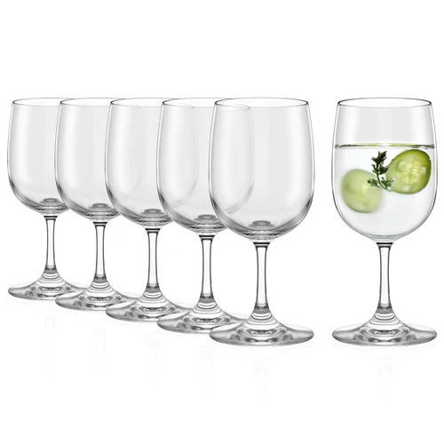 Mineralwasserglas Classic 320 ml 6er Set – Kristall