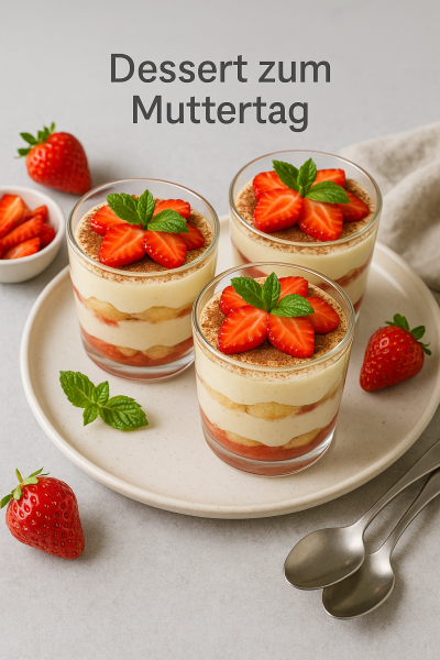Muttertag-dessert