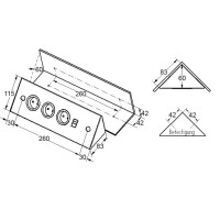 Vorschau: Ecksteckdose Typ ST3007/320/3 USB Edelstahl – 3 Steckdosen + 2 USB-Anschlüsse (A & C) Vorschau: Ecksteckdose Typ ST3007/320/3 USB Edelstahl – 3 Steckdosen + 2 USB-Anschlüsse (A & C)