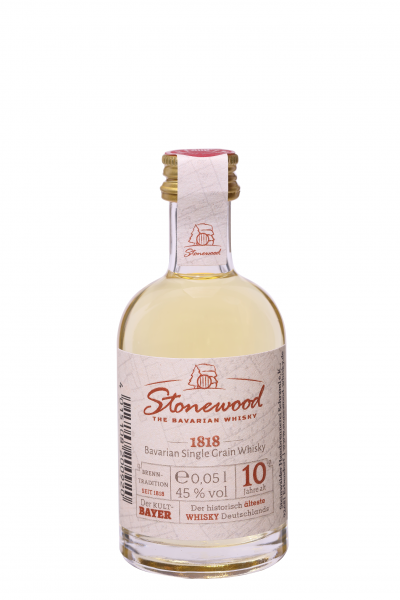 Stonewood 1818 - Single Grain Whisky -45% Vol. 0,05 L ( Karton mit 20 Flaschen)