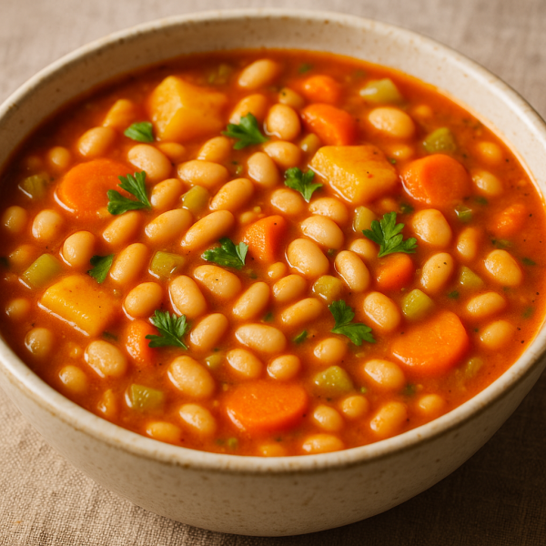 Herzhafter-Bohneneintopf-mit-Gemuse-Kartoffeln