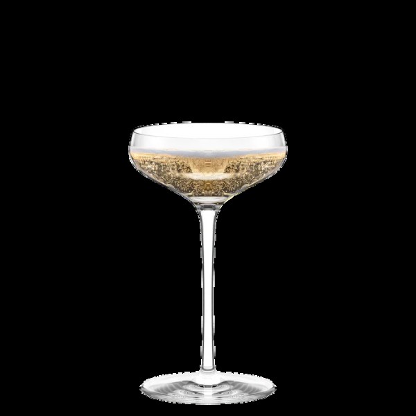 Champagnerschale Twist 6er Set Stölzle Swing & Twist Kristallglas 220 ml