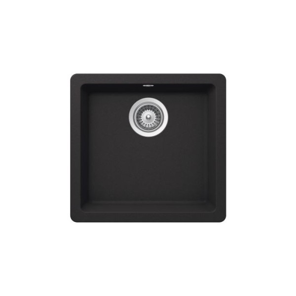 Victory Granitspüle, Deep Black, 450 x 430 mm