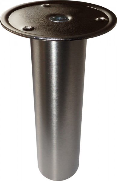 Barkonsole BKF zum Anschrauben von Holz-/Granitplatten, Edelstahl