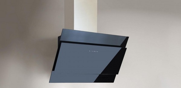 Dunstabzugshaube Schwarzglas 60 cm