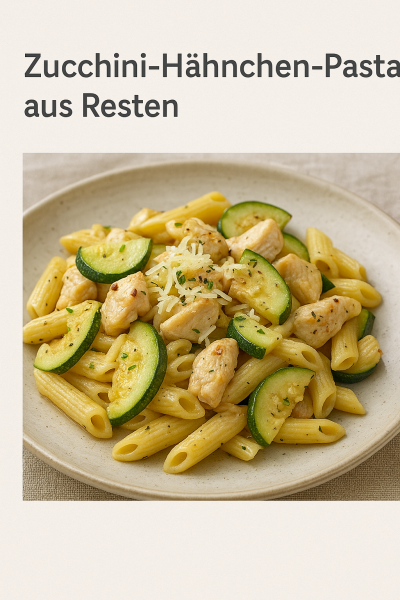 Zucchini-Reste