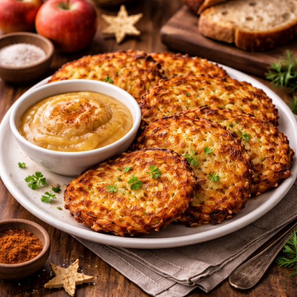 Kartoffelpuffer-mit-Apfelmus-Heiligabend-in-Mecklenburg-Vorpommern