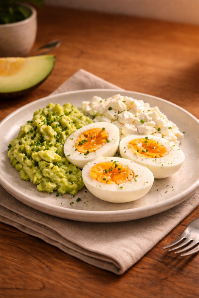 Herzhaftes-Fruhstuck-mit-Ei-und-Avocado