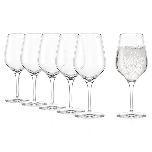 Universalglas Exquisit 6er Set aus Kristallglas
