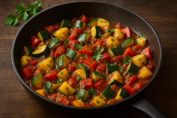 Milde-Kraft-Mediterrane-Gemusepfanne